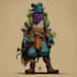 draw dnd character and dnd party illustration