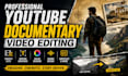 edit professional youtube documentary videos