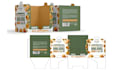 create dieline bleed line printable pdf template card box packaging label design