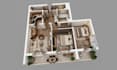 transform your 2d plan into 3d evit model and renders