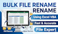 bulk rename your PDF and image files professionally