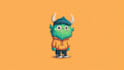 design a cartoon logo character