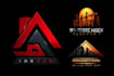 do a premium real estate logo design