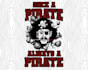 design custom skull pirate logo