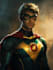 create fantasy, superhero comic character design
