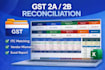 reconcile gstr 2a, 2b with purchase data and fix gst mismatches