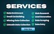 do data enrichment appending and linkedin data collect