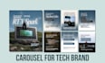 design linkedin carousels and banners that stop scrolling