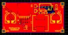 design 2 layer pcb layout using easyeda