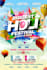 create poster design for holi party