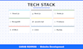 develop a modern full stack website with react and node js