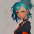 draw anime character illustration