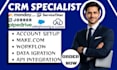 set up monday crm salesforce pipedrive cloude ai servicetitan jobber automation