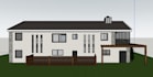 do sketchup model for your house