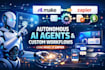 build autonomous ai agents and custom workflows using make or zapier