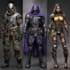 create scifi, fantasy, superhero character design