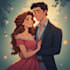 draw couple portrait illustration