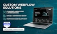 build a professional webflow website with cms
