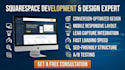 build a responsive squarespace website with SEO