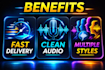 create professional ai voiceover and audio production