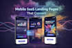 design a modern saas landing page that converts