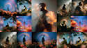 do professional ai art work