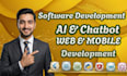 develop custom ai website or full stack ai saas application