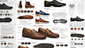 shoe tech pack sneaker footwear 3d leather shoe pattern tech sheet for factory