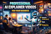 create professional ai explainer videos for your business