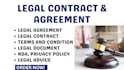 draft legal contracts, agreements, ndas, and legal documents