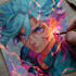draw anime character art illustration