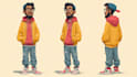 draw a cartoon illustration