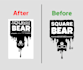 manually vectorize your logo