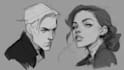 draw sketches with your character