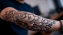 create a tattoo design of tattoo sleeve