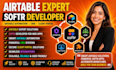 airtable expert, softr developer, airtable automation, CRM, client portal