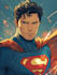 create a superhero comic illustration