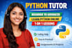 tutor python with projects and assignments