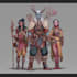 do a dnd, fantasy character, dnd party