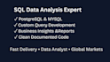analyse your database and deliver sql insights and reports