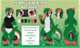 draw furry reference sheet fursona oc art  anthro ref sheet nsfw furry ref sheet