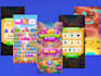 design 2d game graphics and game UI