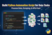 build a simple python automation script for data tasks