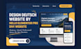 design deutsch wordpress website by hello elementor pro, divi wordpress website