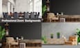 fully customized zoom virtual background and office mockups