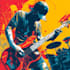 create bold music cover illustrations for bands and artists