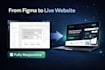 convert figma to responsive nextjs website or landing page