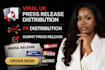 viral uk press release distribution, pr distribution, submit press release
