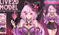 design live 2d vtuber model live 2d rigging anime 2d vtuber model vtube studio