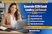 generate b2b email leads cold outreach email list